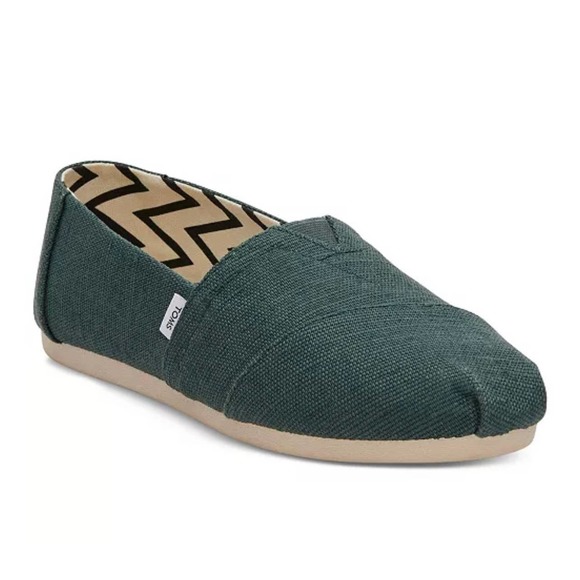 Toms Shoes - NEW TOMS Alpargata Bonsai green heritage canvas 💚